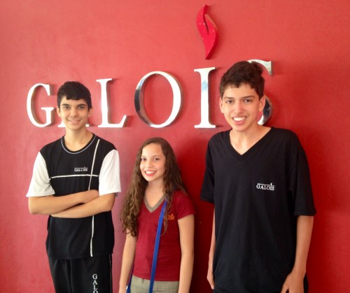 Danilo Marinho, Ana Clara Pierote e João Gabriel Lacerda.(2)