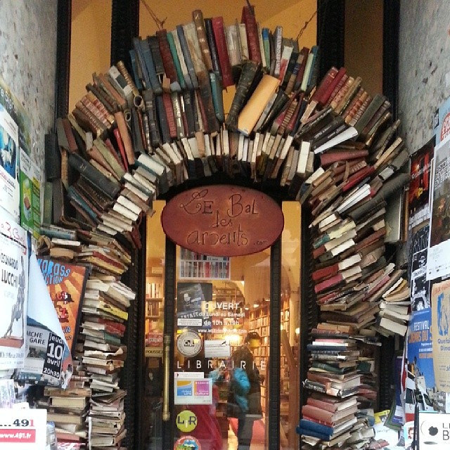 Livraria em Paris. Foto: Bianca Bueno