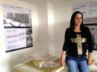 Yone Roberta, presidente do SINARQ-DF